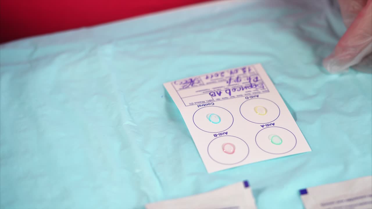 Blood Antibody Test Procedure