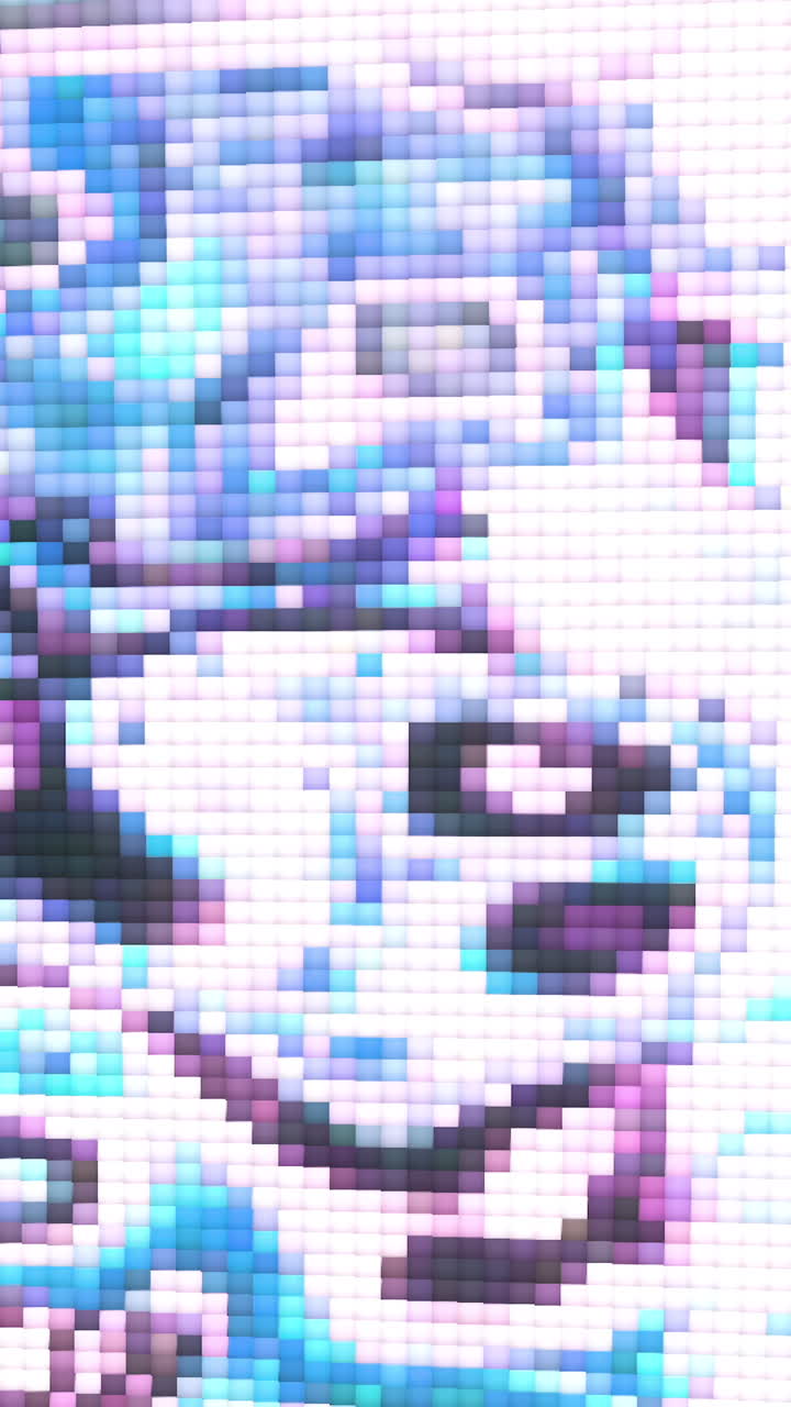 fondo de arte de píxeles abstractos