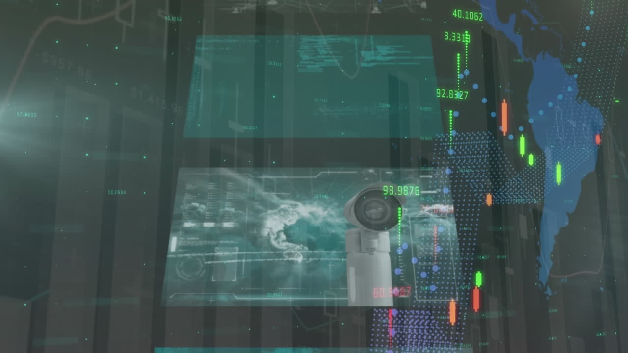 animación de gráficos y procesamiento de datos en pantallas