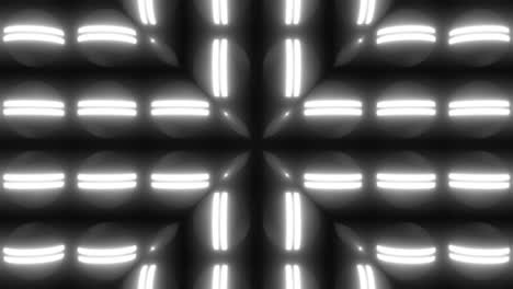 patrón geométrico de neón abstracto