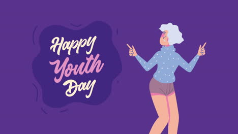 happy youth day celebration