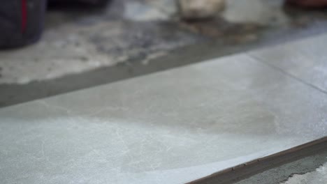 how to install floor tiles