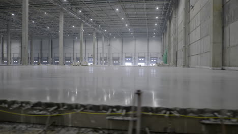 empty warehouse under construction