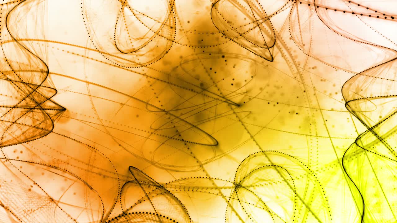 fondo de representación 3d basado en compuestos de partículas animadas