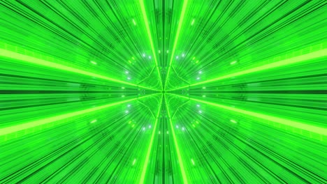 neon green vj loop