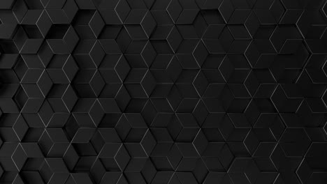 fundo geométrico preto abstrato