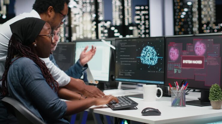 Developers Discover System Hacked Alert While Working on Computers