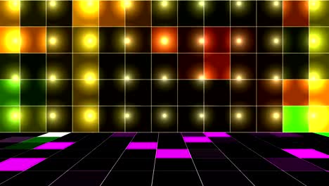 stage lights dance floor background