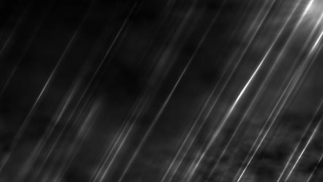 moving diagonal black white light flares fog creates moody ambiance for themes of mystery transition