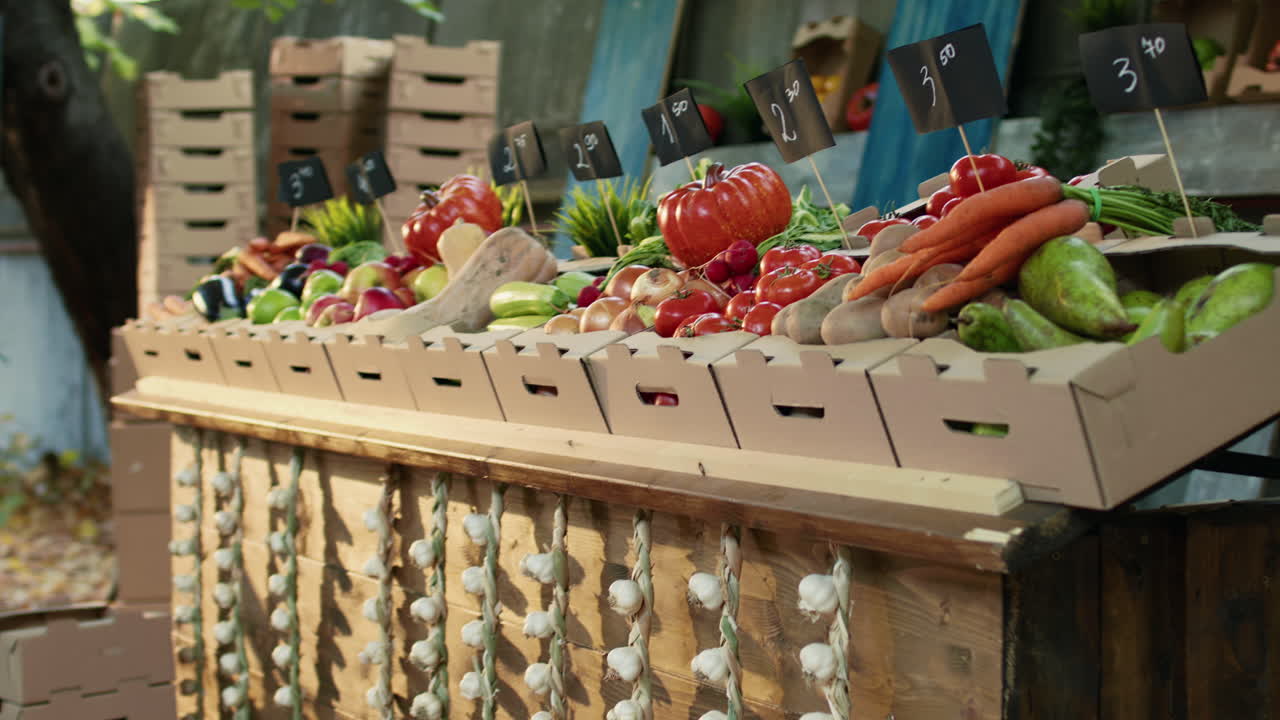 Fresh Produce at the Farmers Market