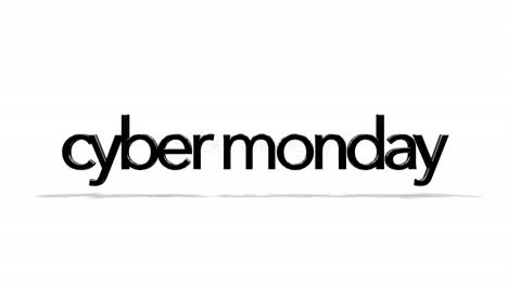 Rolling-Cyber-Monday-text-on-white-gradient