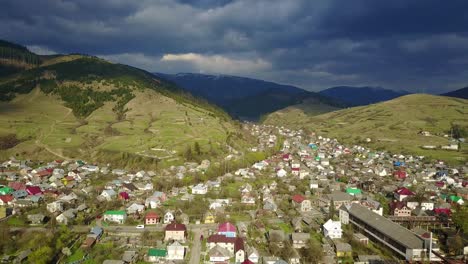 scenic aerial of traditional mosque in a rural bosnian landscape scenic aerial of traditional mosque in a rural bosnian landscape