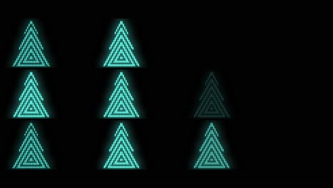 Modern-green-Christmas-trees-pattern-with-neon-light