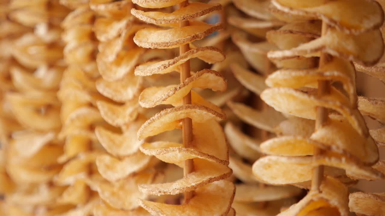 Spiral Potato Skewers