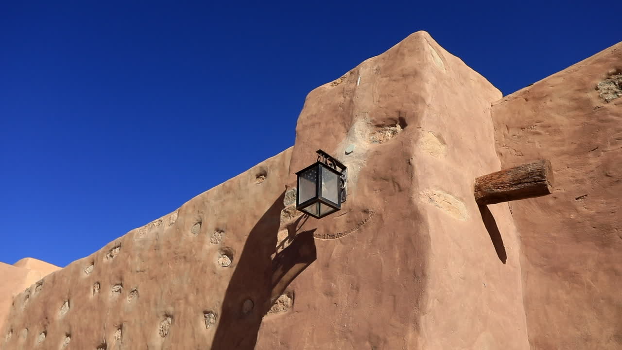 A ksar in Tunisia with traditional architecture under a clear blue sky