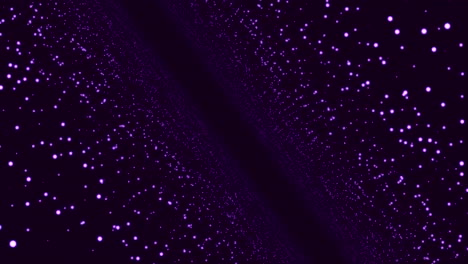 abstract purple dot tunnel