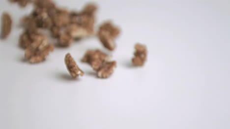 Walnut-kernels-falling-in-super-slow-motion