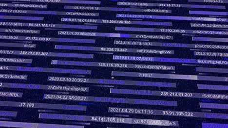 abstract digital screen display