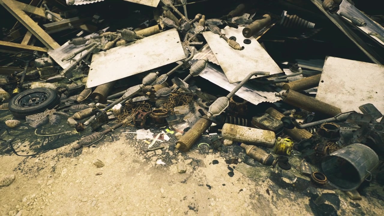 Ausrangierte Metalle und Holz offenbaren Möglichkeiten für nachhaltige Wiederverwendung.