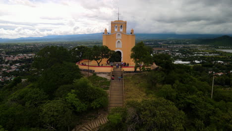 remoteness view of chapel in atlixco