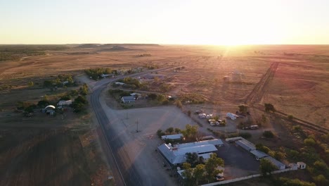 small town in outback in Australia