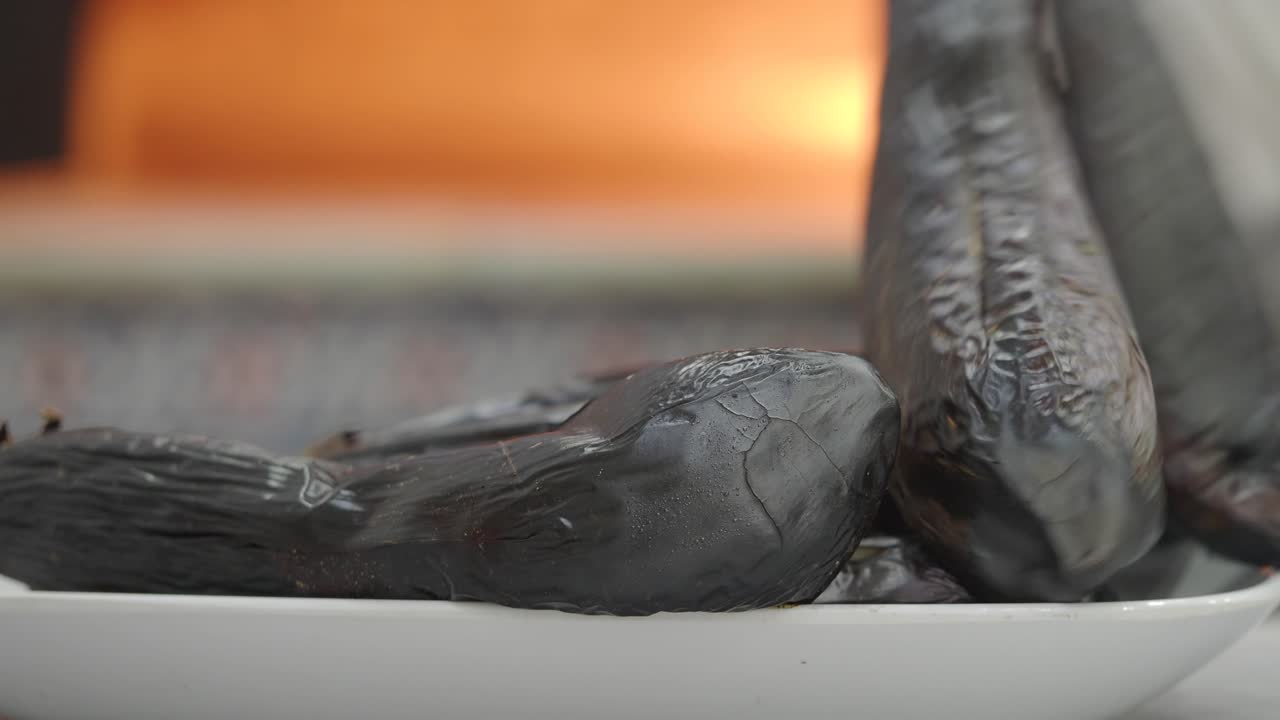 Roasted Eggplant Preparation