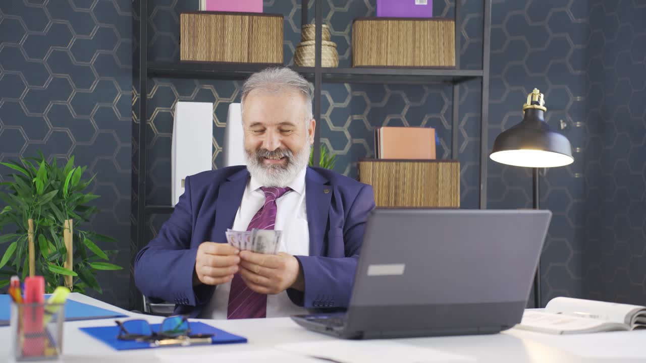 부유한 사업가의 초상화