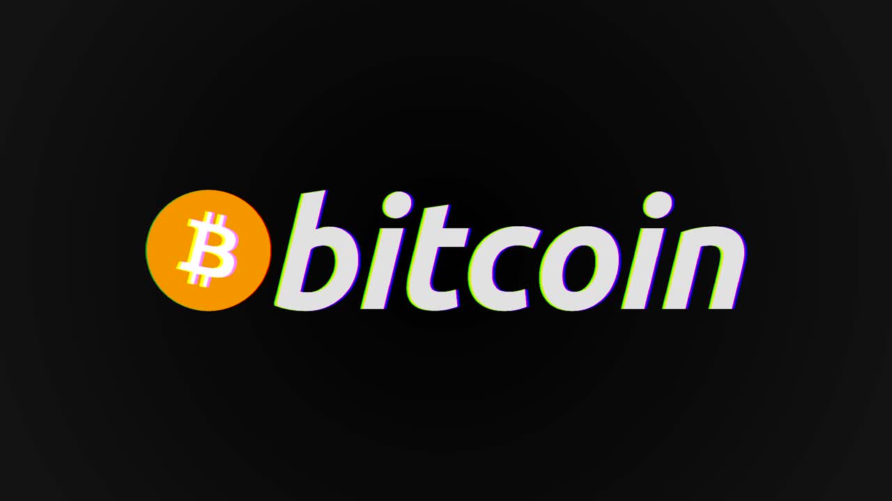 El logotipo de Bitcoin
