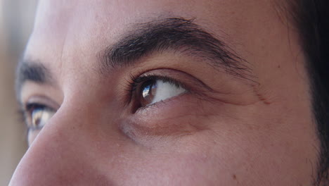 primer plano de la cara y los ojos de una persona