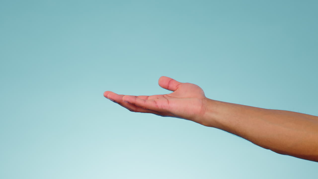 mano, invitar a venir y gesto para amistoso