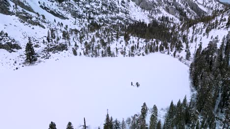 Luftaufnahme-Des-Eagle-Lake,-Desolation-Wilderness,-Lake-Tahoe,-Kalifornien