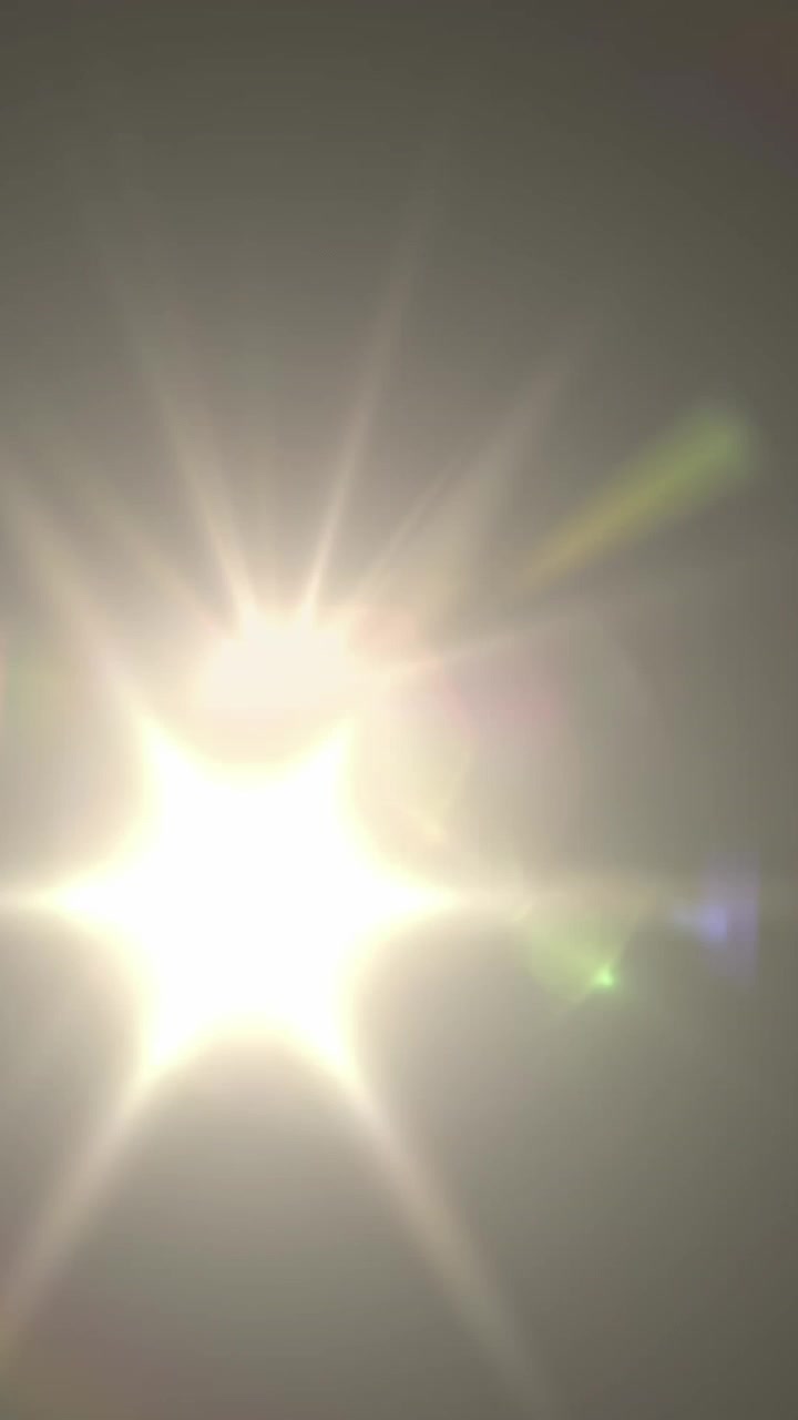 Animazione di macchie di luce su sfondo nero