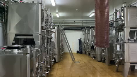 winemaking facility interior