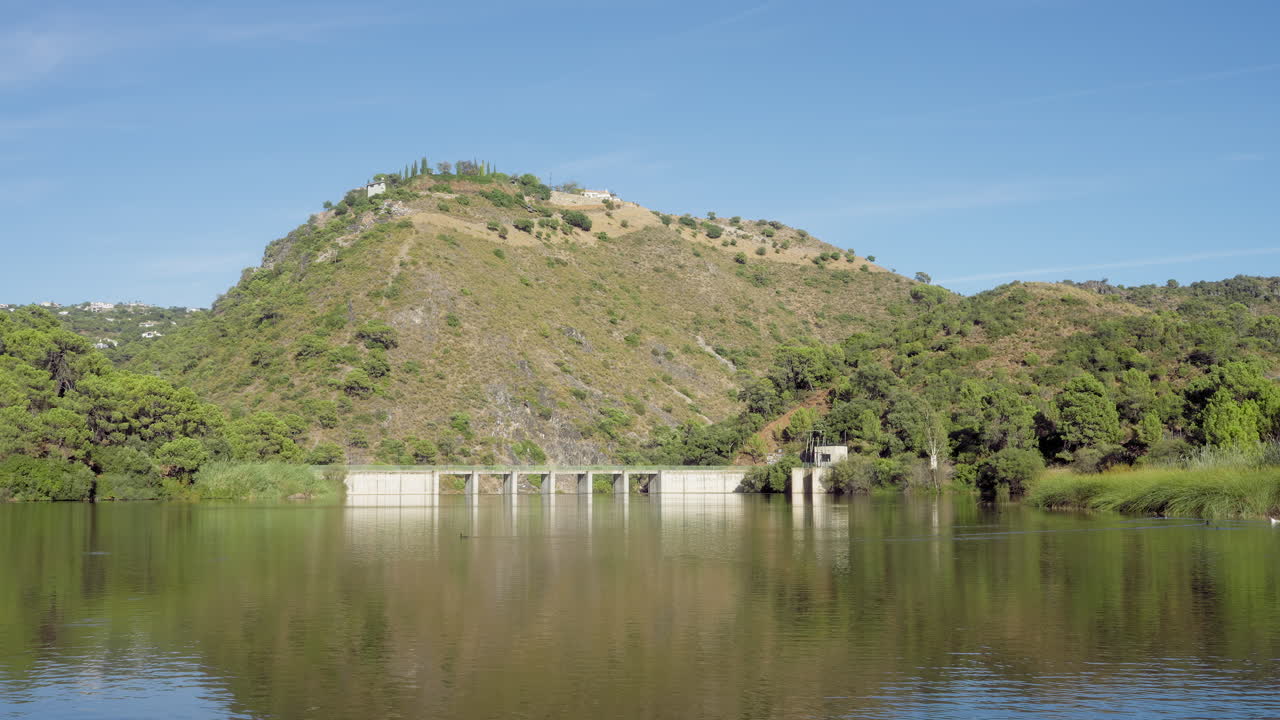 Embalse de Guadalmina in Benahavis, Malaga, Spain