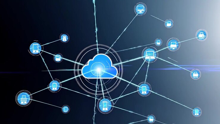 Abstract Cloud Computing Network with Connected Digital Devices