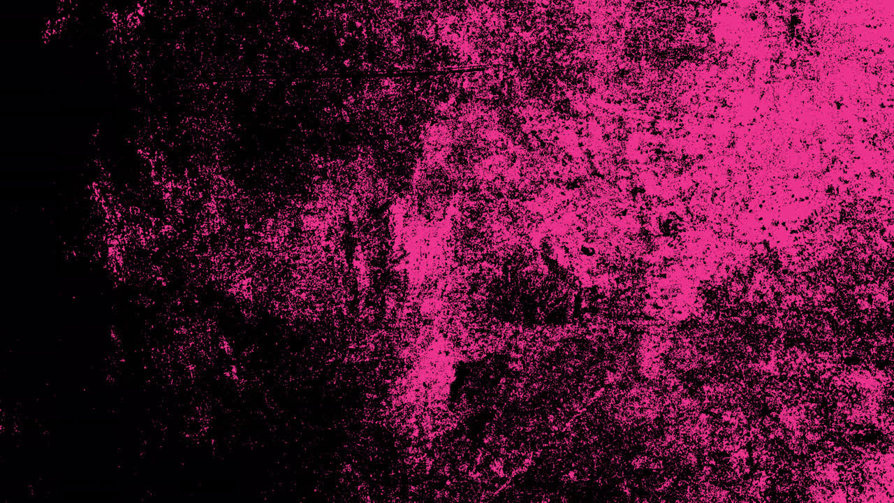 Dynamisk pink og sort grunge tekstur loop