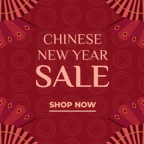 chinese new year sale banner