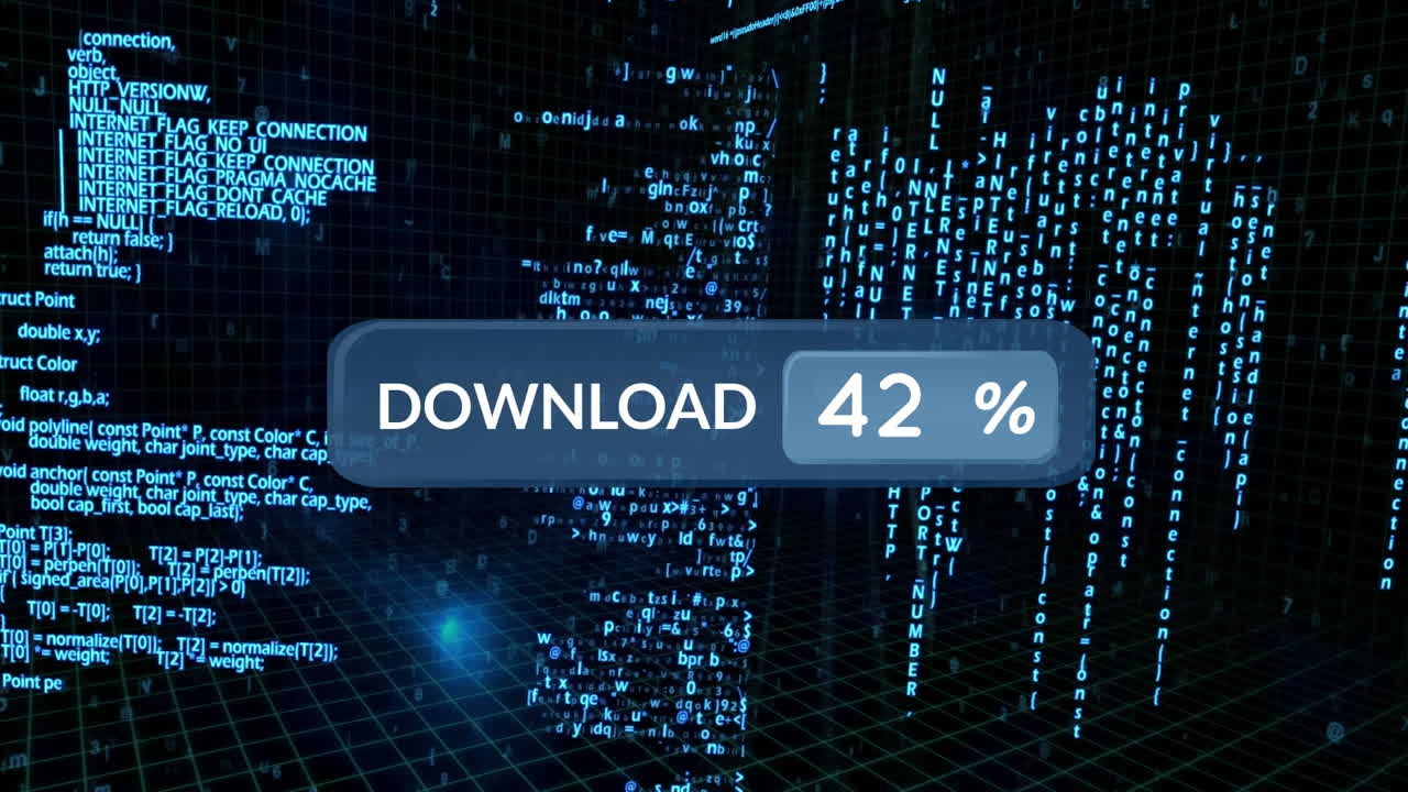 descarga de la barra de progreso y los códigos