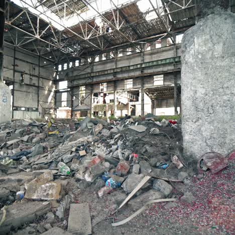 abandoned industrial buildings