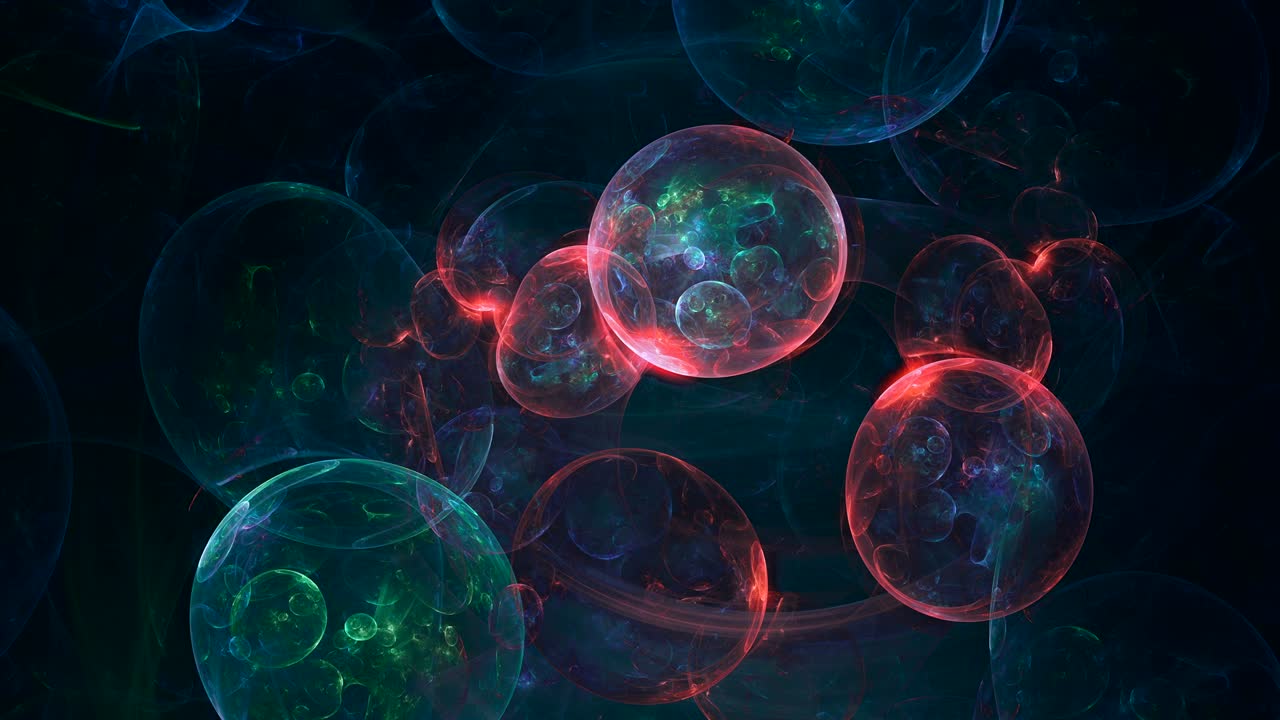 버블 추상적인 배경 4k