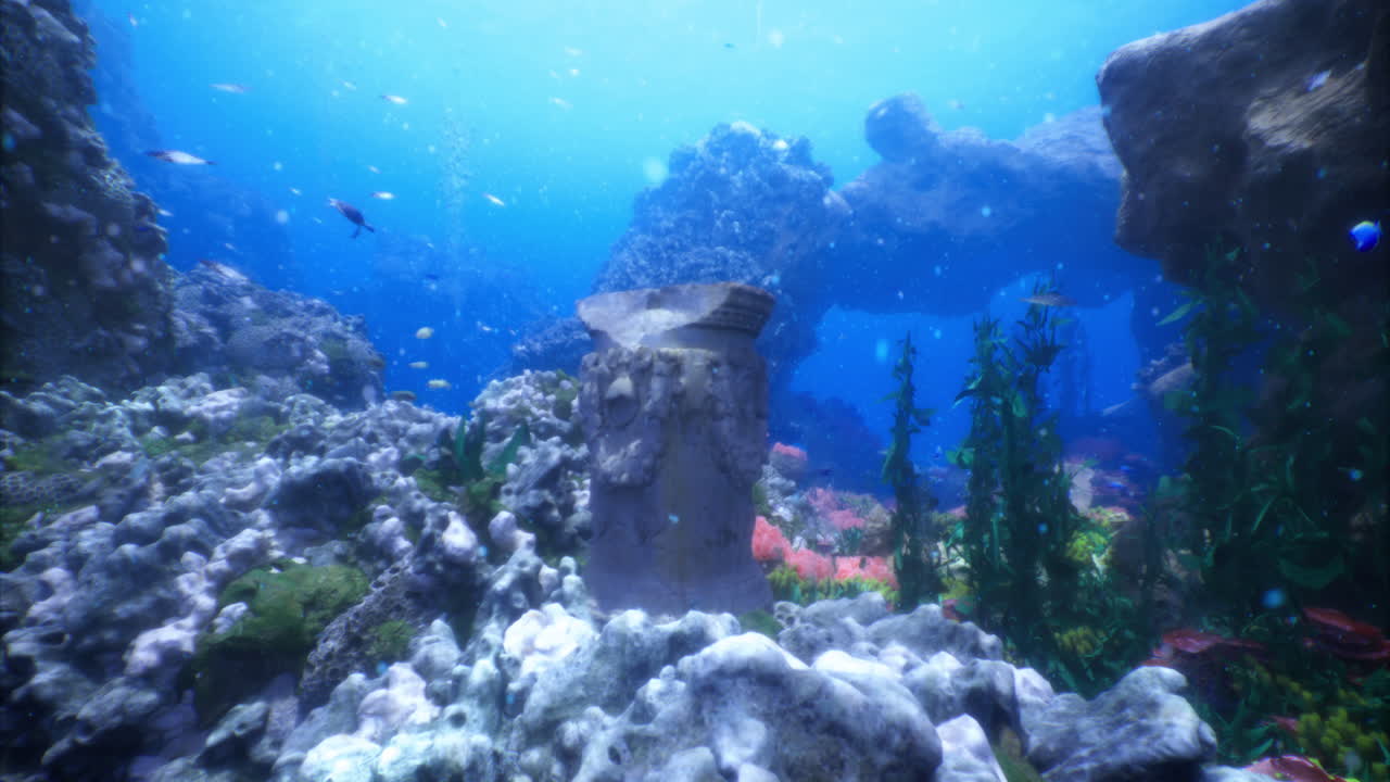 Exploring vibrant underwater coral reefs with diverse marine life