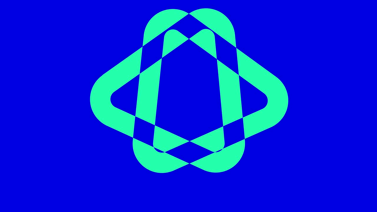 modelo de video 4k con efecto estroboscópico e hipnótico, en formato de video 16: 9.