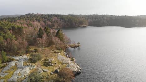 Luftaufnahmen-über-Sisjon-In-Göteborg,-Schweden-10