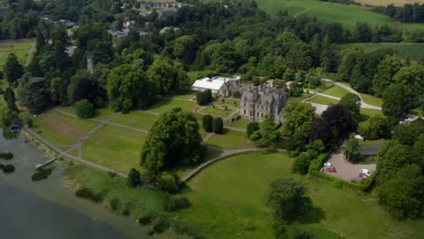 castillo leslie, glaslough, monaghan, irlanda, julio de 2021