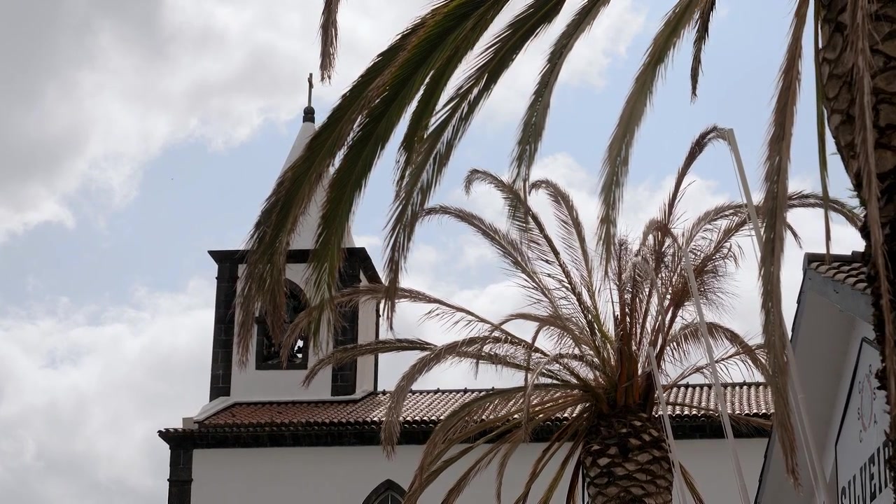 Rivelando la Chiesa di Silveira, Isola di Pico, Azzorre, Portogallo.