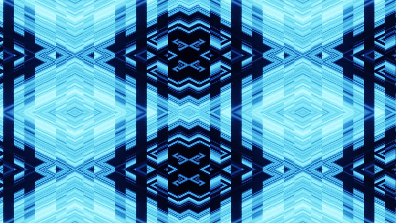 Blue ice crystal background for party display VJ loop background