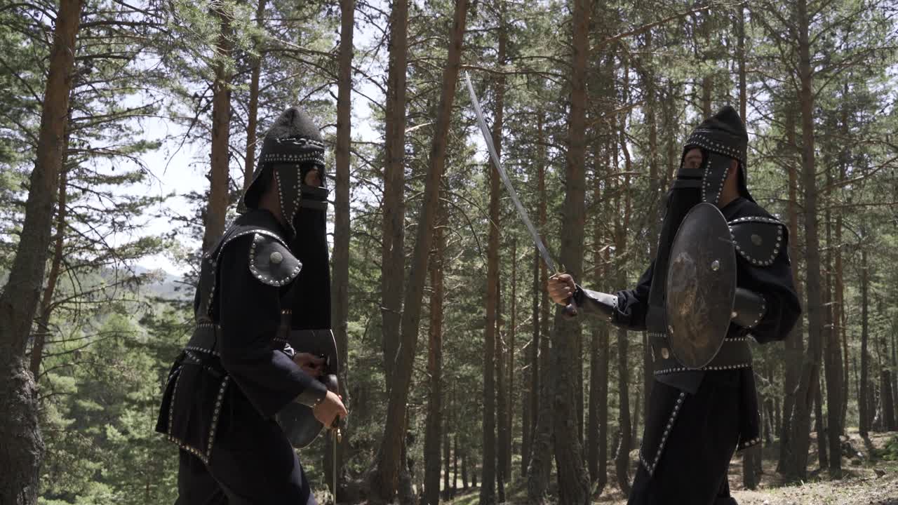 el entrenamiento del soldado guerrero.