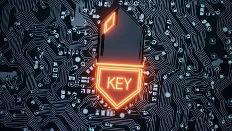 Key on Circuit Board