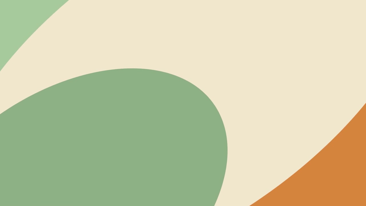 Abstract Motion Background with Soft Organic Shapes in Earth Tones