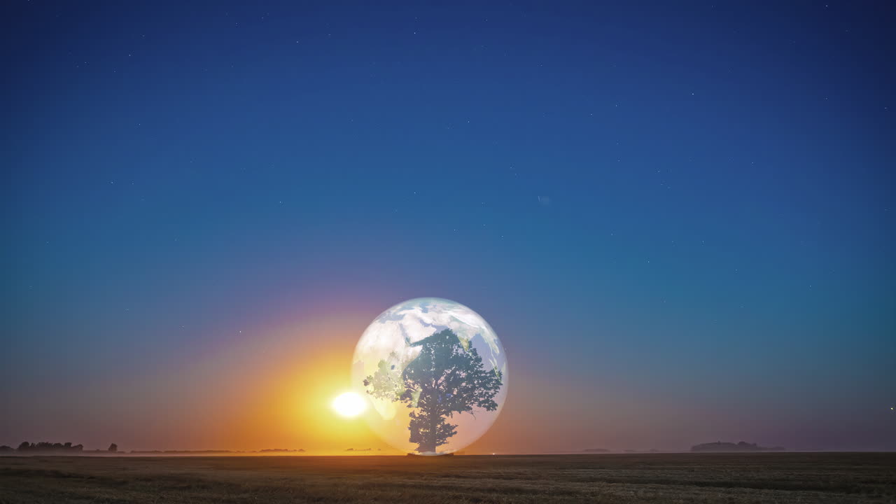 세계, 지구, 생명의 나무, 초록색 지구, 생애주기 타임스 개념